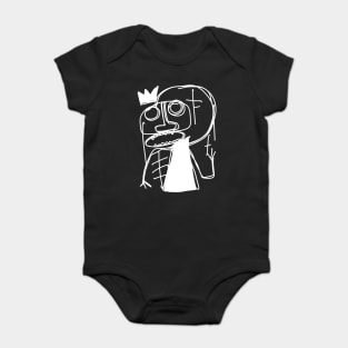 BSQUIAT Baby Bodysuit